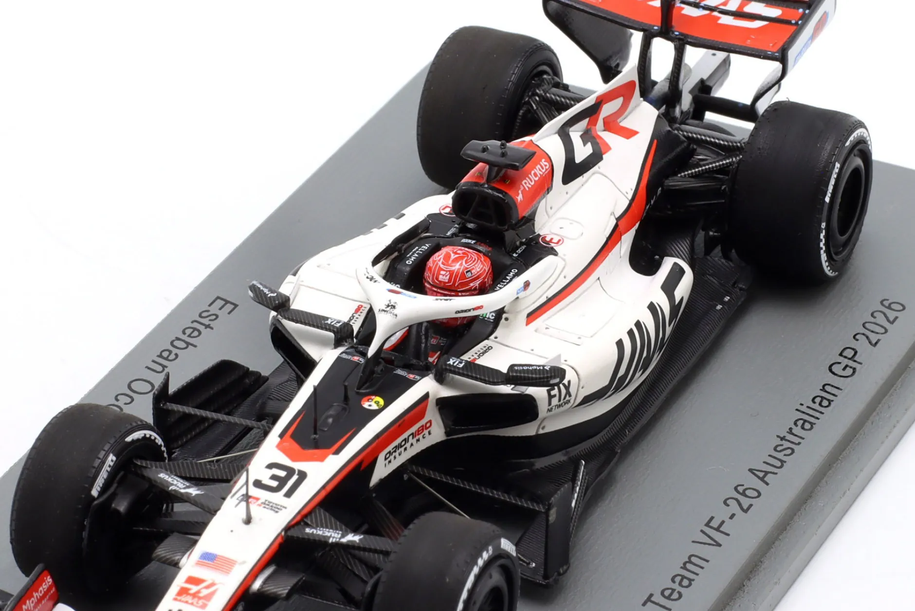 Esteban Ocon Haas VF-26 #31 Australien GP Formel 1 2026 1:43 Spark