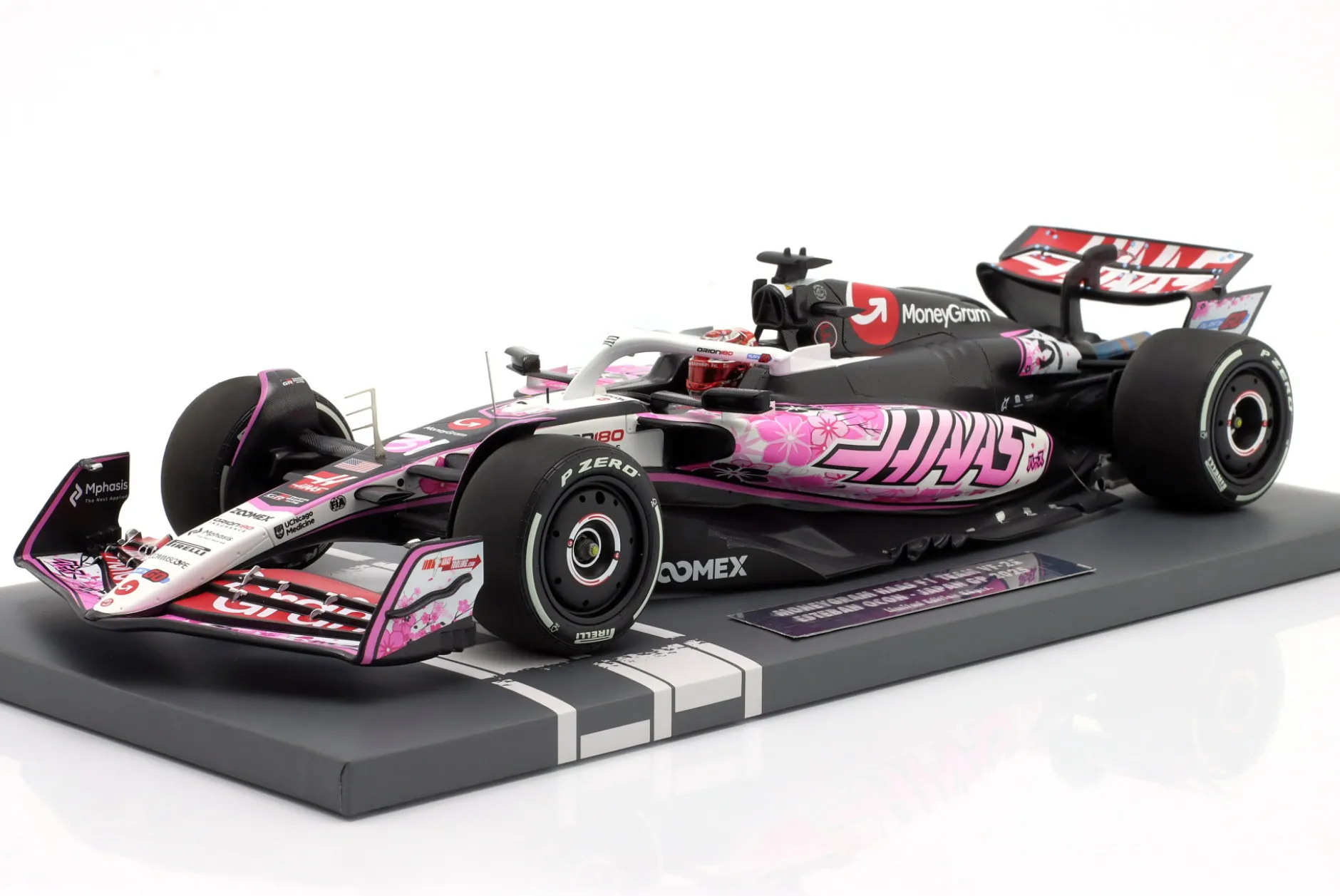 Esteban Ocon Haas VF-25 #31 Japan GP Formel 1 2025 1:18 Minichamps