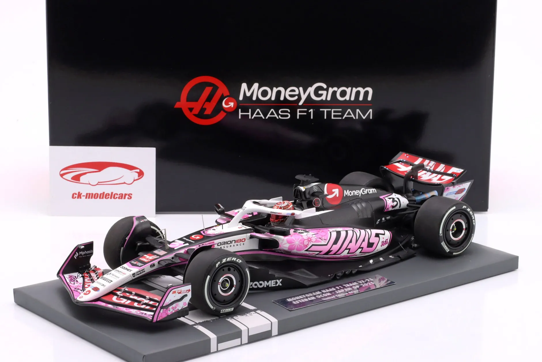 Esteban Ocon Haas VF-25 #31 Japan GP Formel 1 2025 1:18 Minichamps