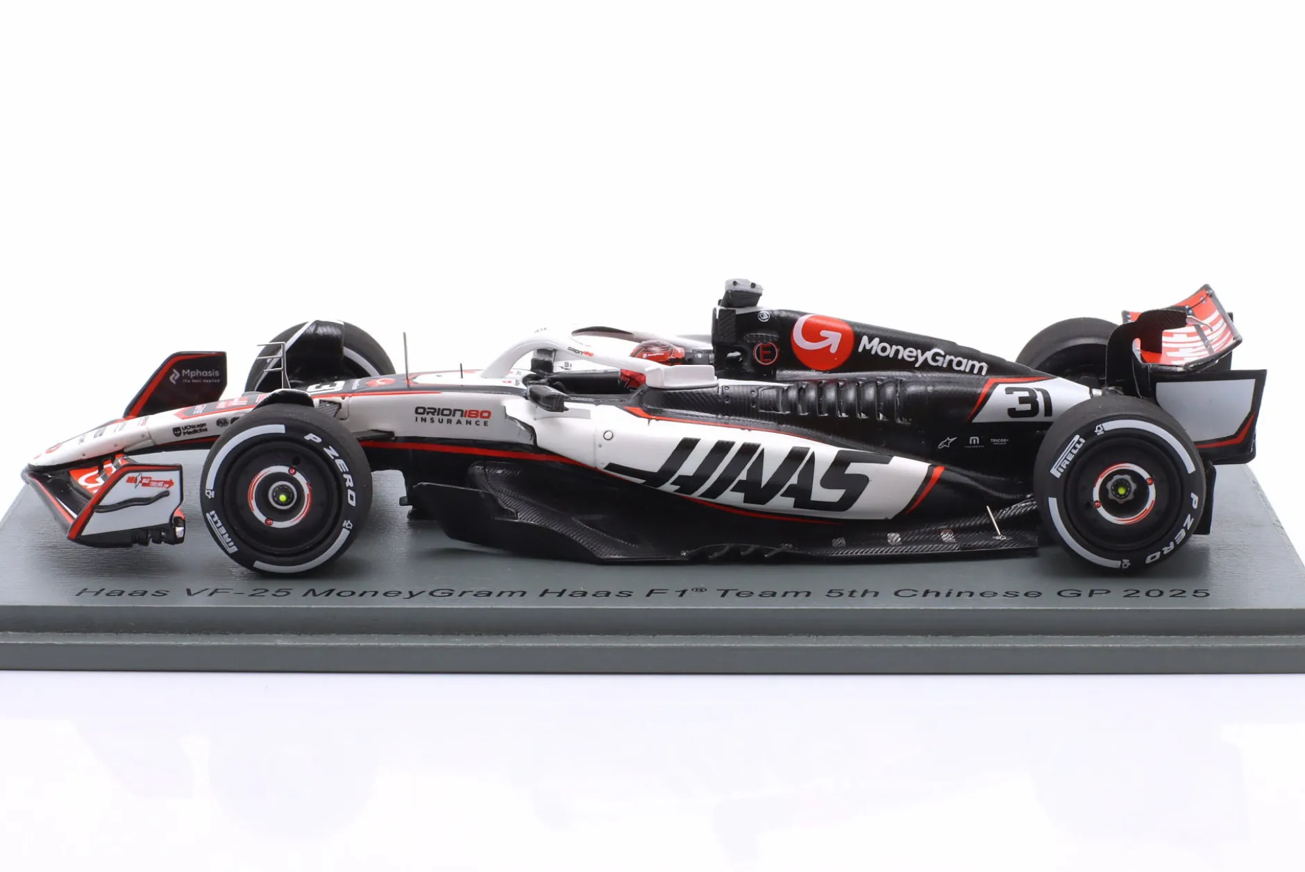 Esteban Ocon Haas VF-25 #31 5th China GP Formel 1 2025 1:43 Spark