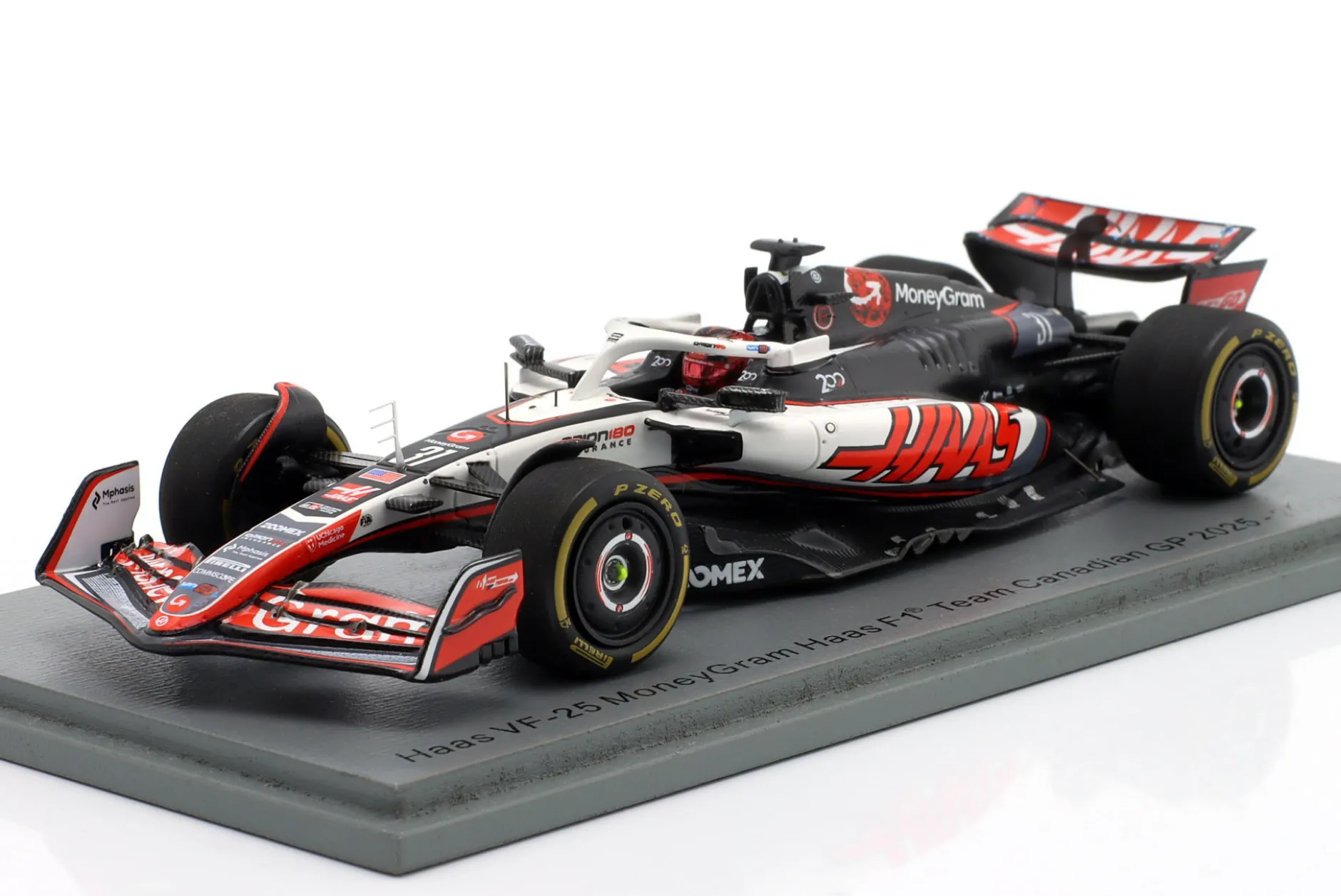 Esteban Ocon Haas VF-25 #31 9th Kanada GP Formel 1 2025 1:43 Spark