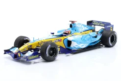 F. Alonso Renault R25 #5 2nd Belgien GP Formel 1 Weltmeister 2005 1:18 Minichamps