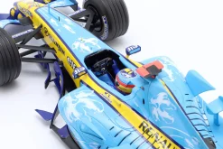 F. Alonso Renault R25 #5 2nd British GP Formel 1 Weltmeister 2005 1:18 Minichamps