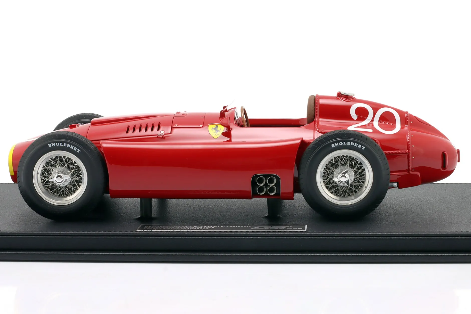 Fangio / Castellotti Ferrari D50 #20 4th Monaco GP Formel 1 1956 1:12 GP Replicas