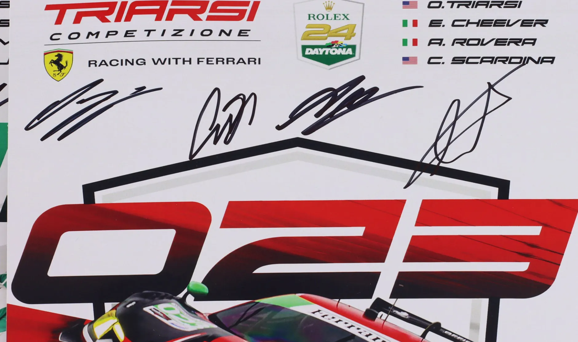 Fan-Set: Ferrari 296 GT3 24h Daytona 2025 Triarsi Competizione
