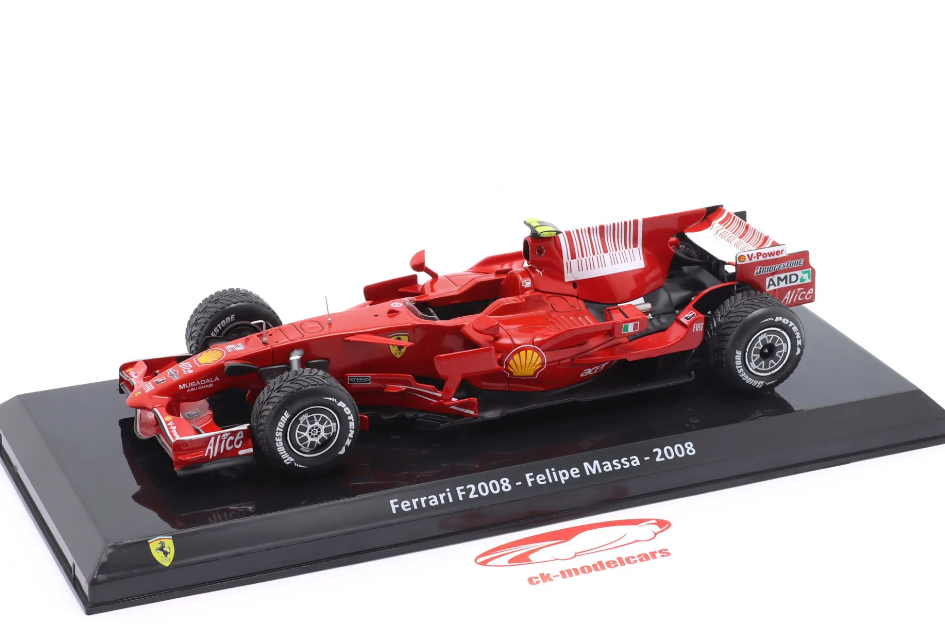 Felipe Massa Ferrari F2008 #2 Formel 1 2008 1:24 Premium Collectibles