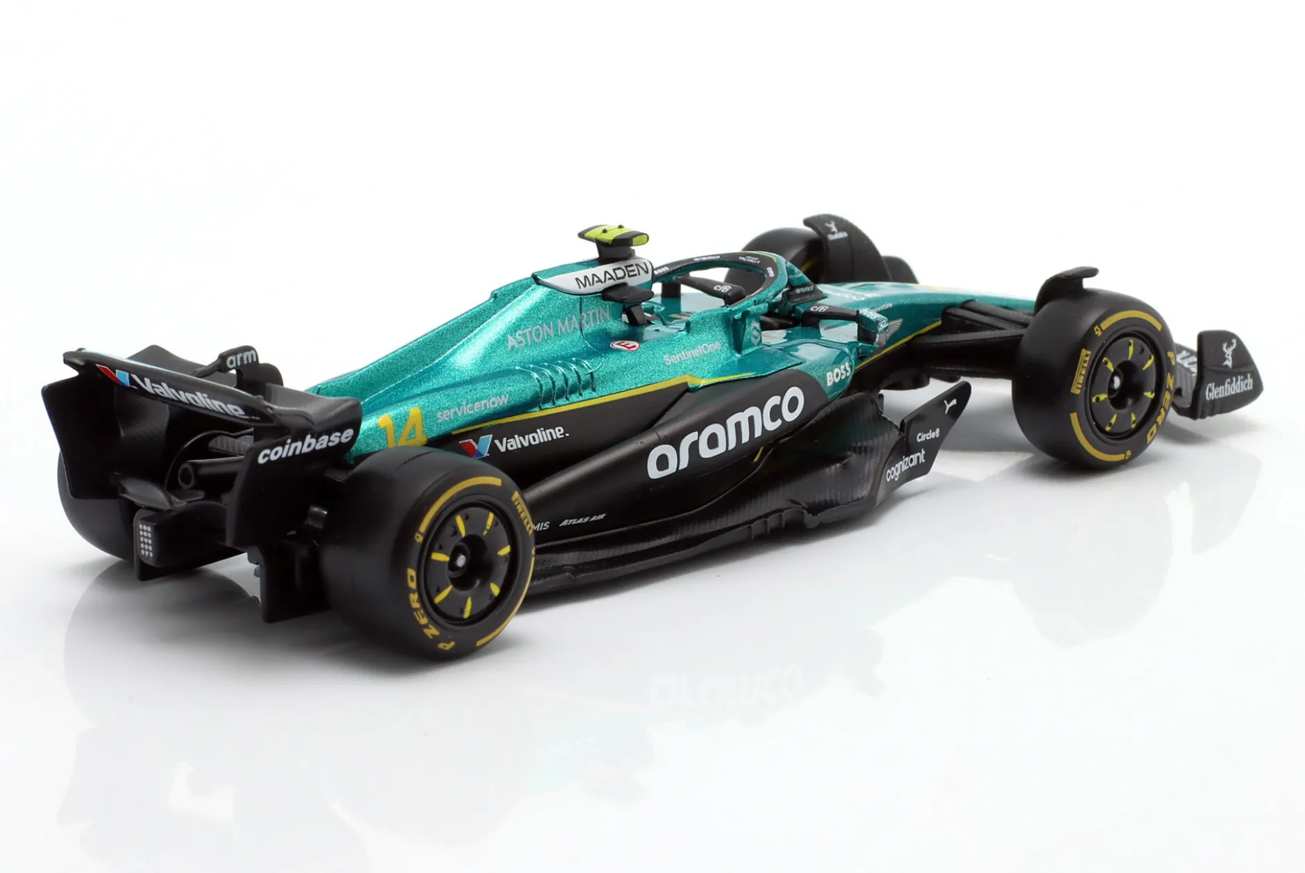 Fernando Alonso Aston Martin AMR25 #14 Formel 1 2025 1:43 Bburago