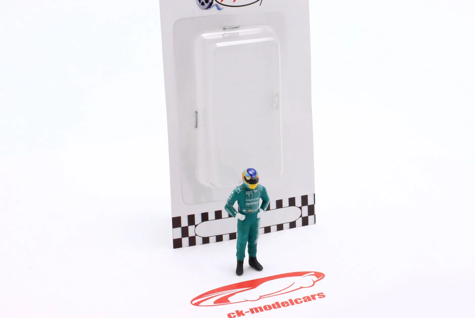 Fernando Alonso #14 Aston Martin Aramco Formel 1 2023 Figur 1:43 Cartrix
