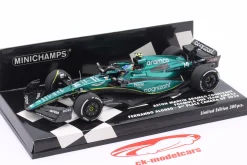 Fernando Alonso Aston Martin AMR23 #14 2nd Kanada GP Formel 1 2023 1:43 Minichamps