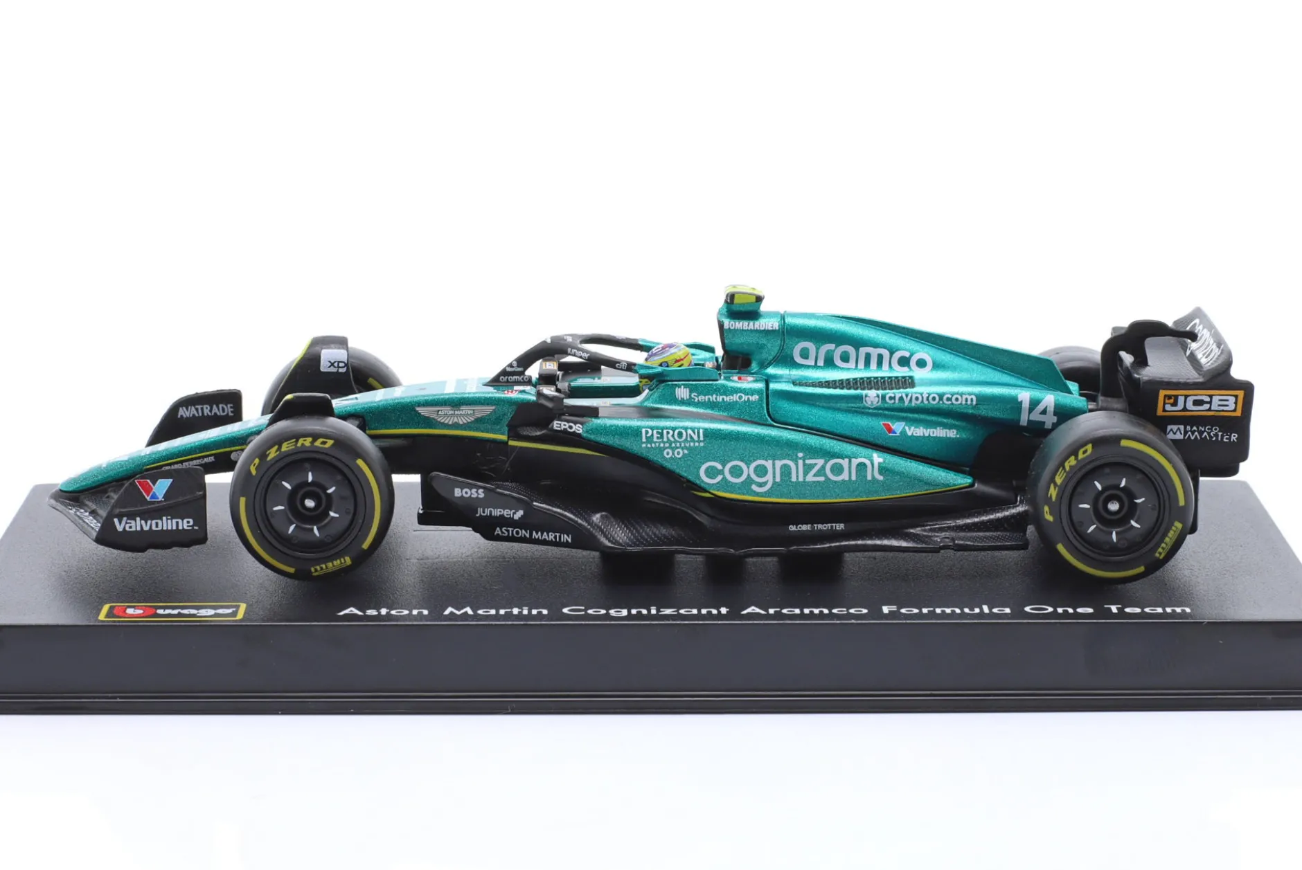 Fernando Alonso Aston Martin AMR23 #14 Formel 1 2023 1:43 Bburago