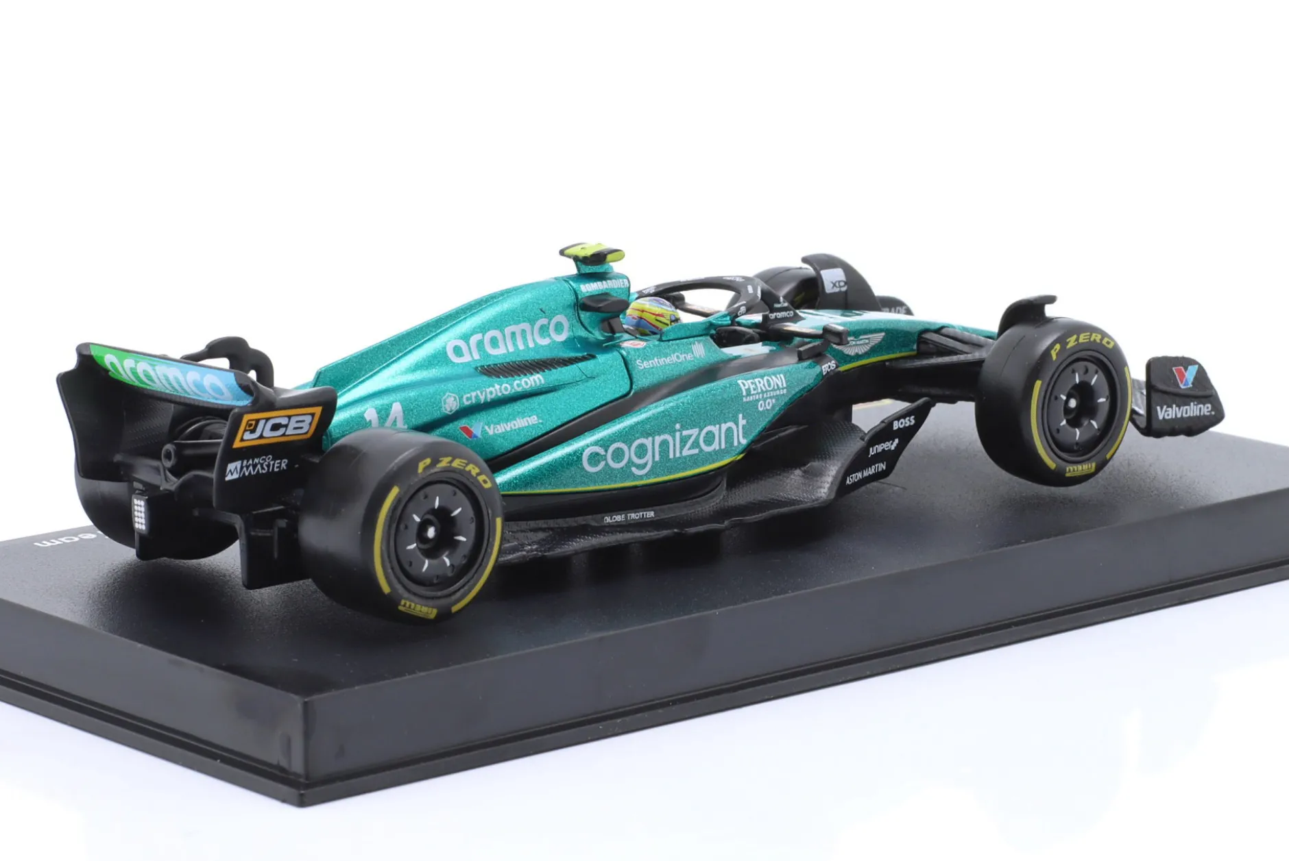 Fernando Alonso Aston Martin AMR23 #14 Formel 1 2023 1:43 Bburago