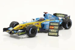 Fernando Alonso Formel 1 Weltmeister 2005 Boxentafel 1:18 Cartrix