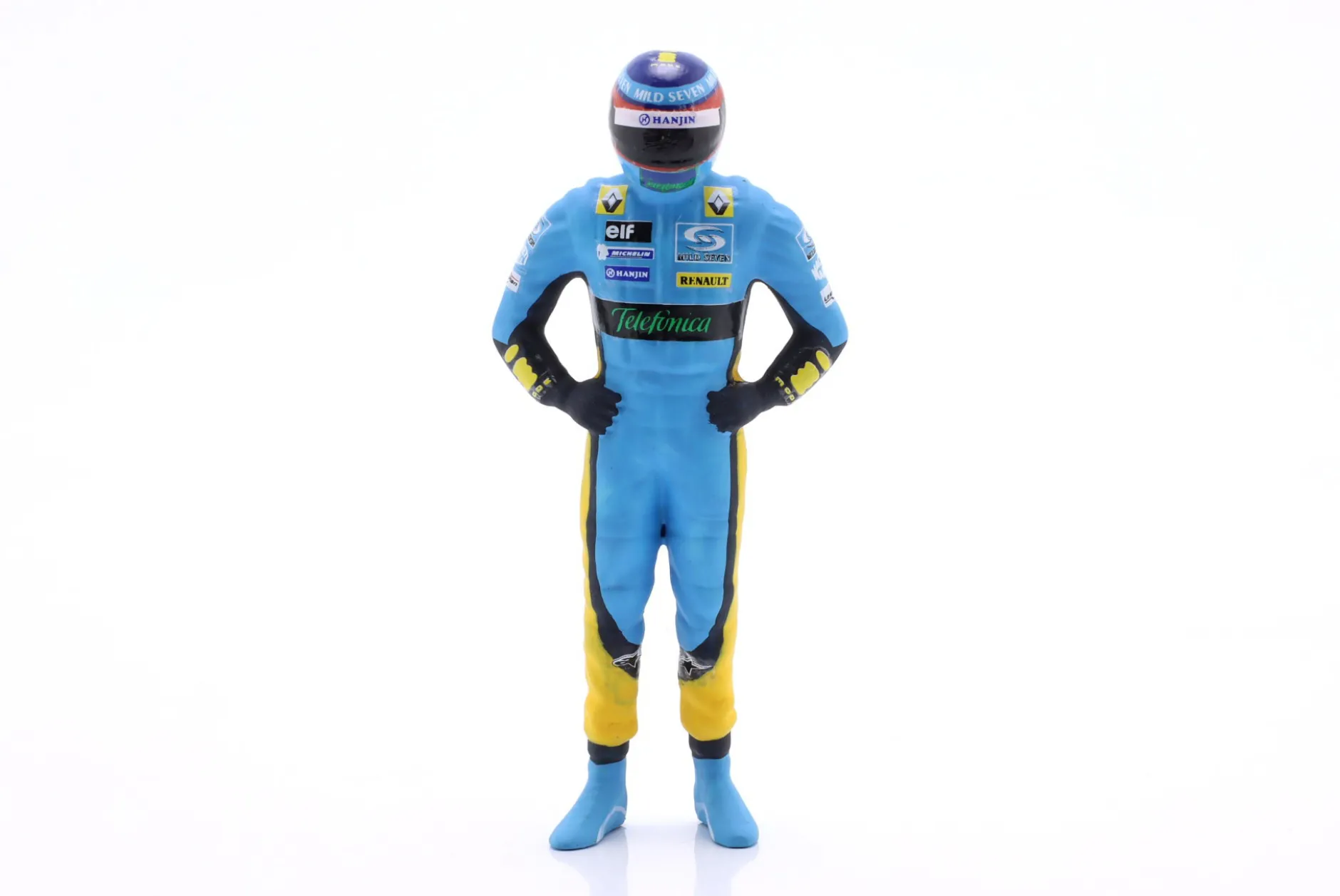 Fernando Alonso Mild Seven Renault F1 Team Formel 1 Weltmeister 2005 Figur 1:18 Cartrix