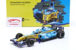 Fernando Alonso Renault R26 #1 Sieger British GP Formel 1 Weltmeister 2006 1:18 Minichamps