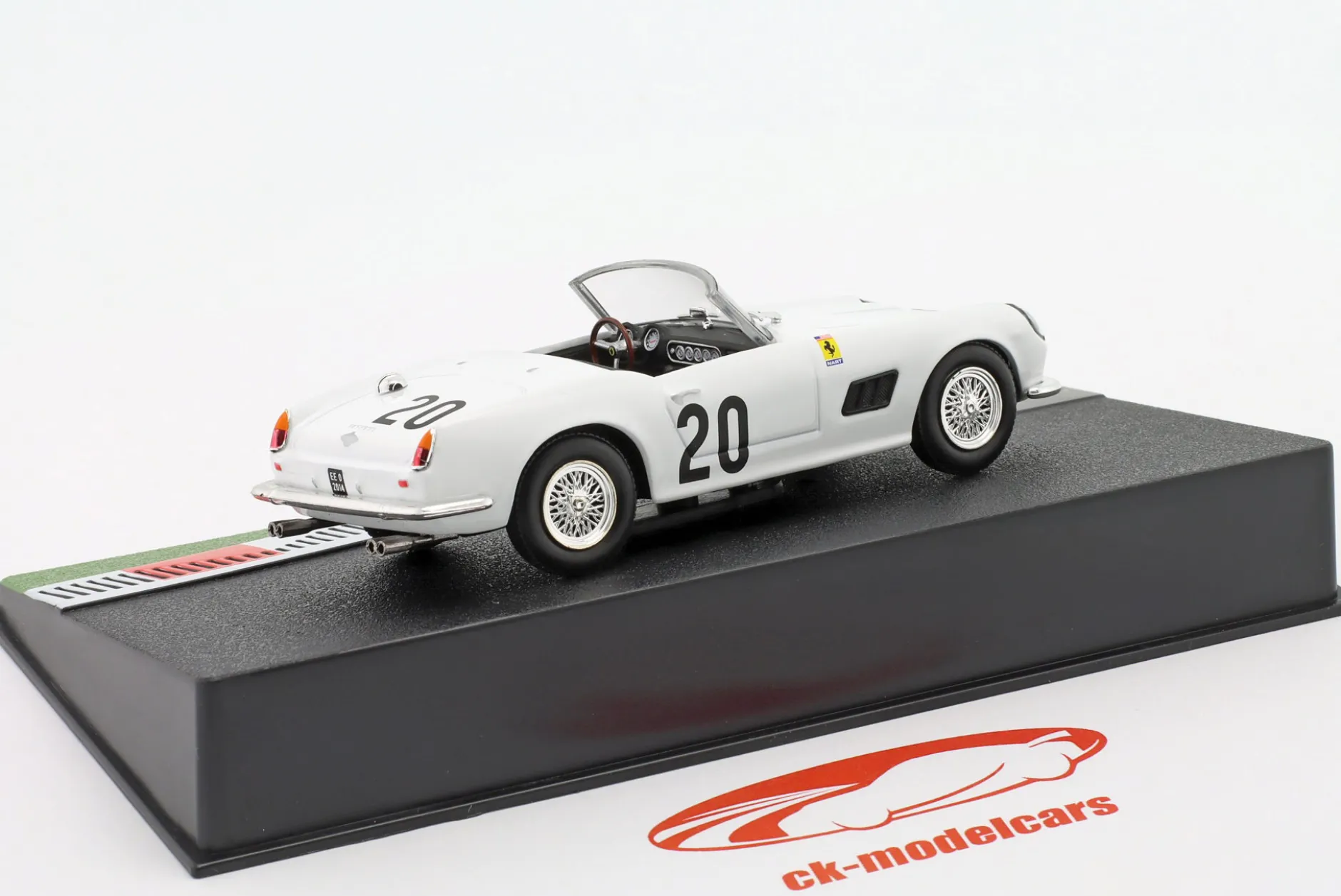 Ferrari 250 California #20 24h LeMans 1960 Sturgis, Schlesser 1:43 Altaya
