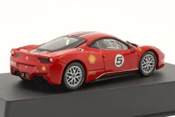 Ferrari 458 Challenge #5 Baujahr 2010 mit Vitrine rot 1:43 Altaya