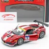 Ferrari 488 Challenge #11 Formula Racing Mugello 2017 N. Nielsen 1:24 Bburago