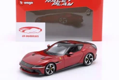 Ferrari 12Cilindri Baujahr 2024 dunkelrot metallic 1:24 Bburago