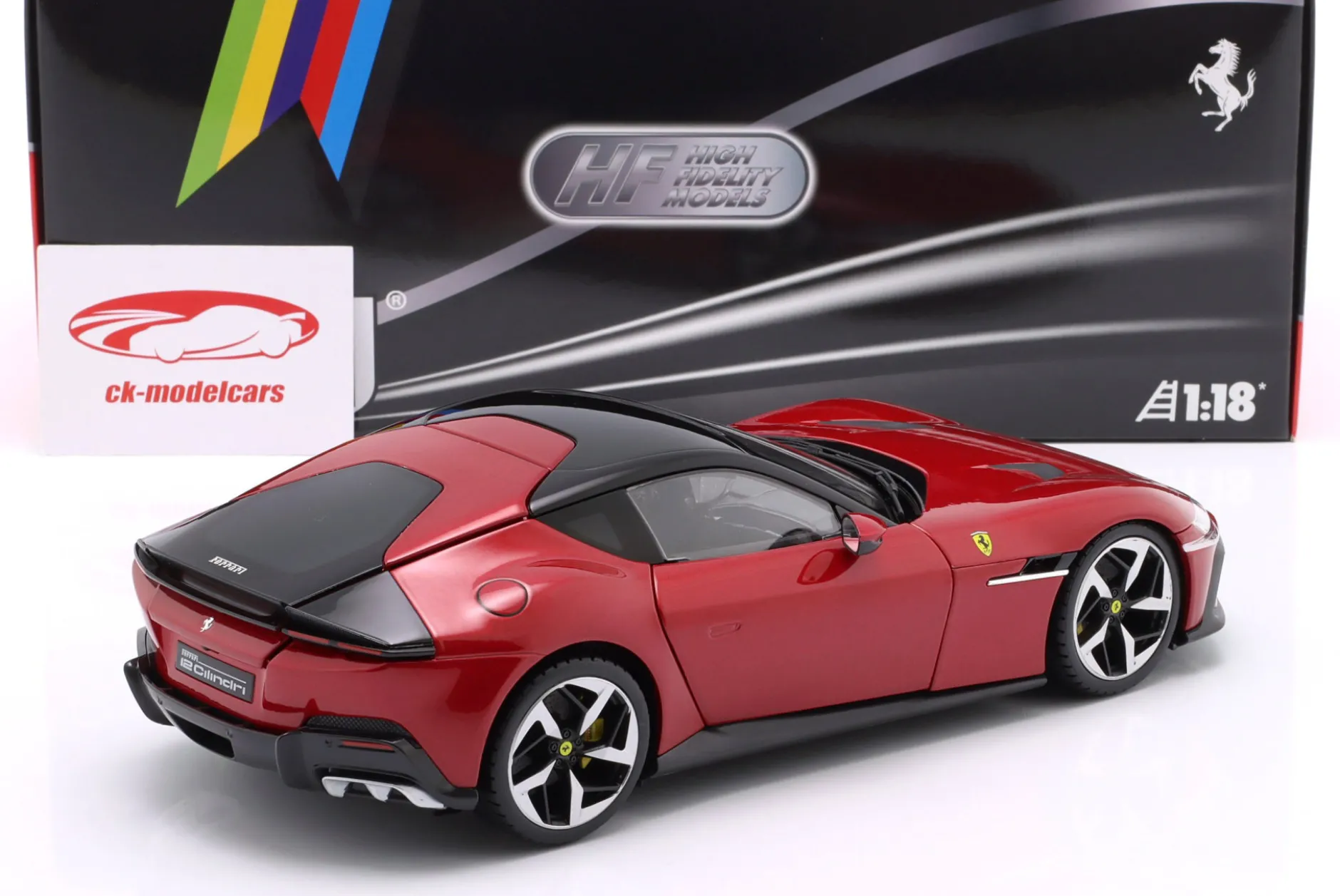 Ferrari 12Cilindri Baujahr 2024 Imola rot 1:18 Polistil