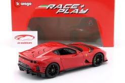 Ferrari 812 Competizione Baujahr 2021 rot 1:18 Bburago