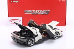 Ferrari Daytona SP3 Closed Top 2022 weiß 1:18 Bburago Signature
