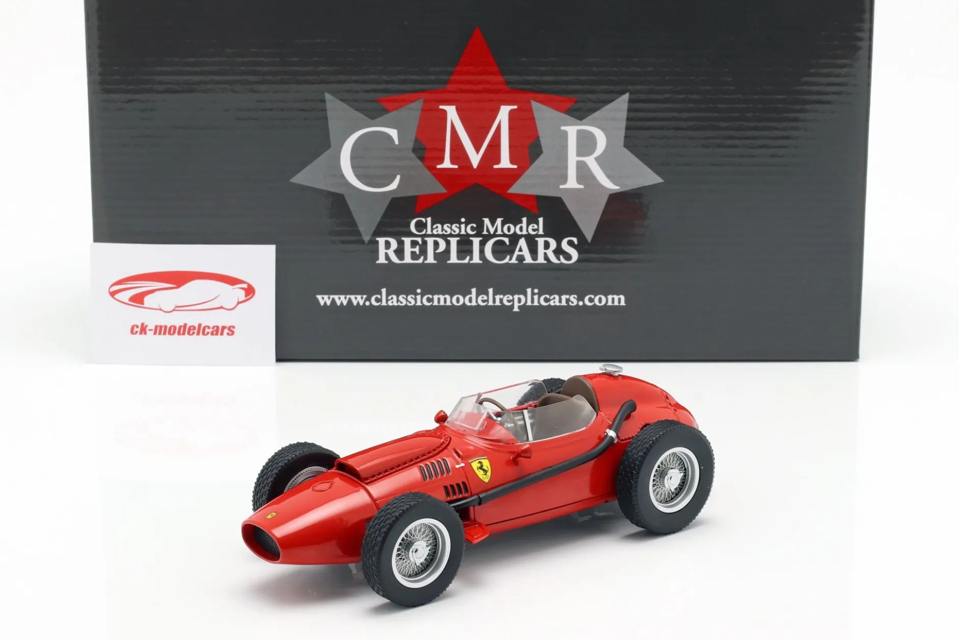 Ferrari Dino 246 Plain Body Edition 1958 rot 1:18 CMR