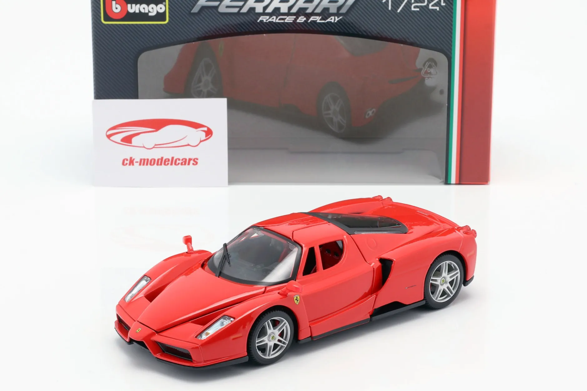 Ferrari Enzo Baujahr 2002-2004 rot 1:24 Bburago