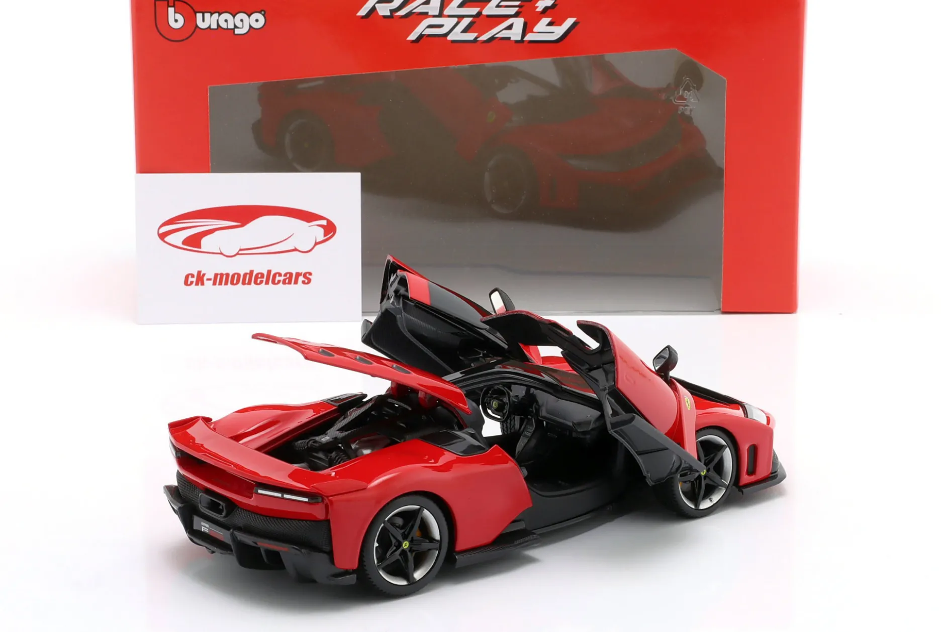 Ferrari F80 Baujahr 2024 corsa rot 1:24 Bburago