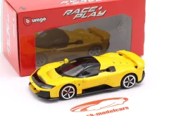 Ferrari F80 Baujahr 2024 gelb 1:43 Bburago