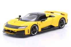 Ferrari F80 Baujahr 2024 gelb 1:24 Bburago