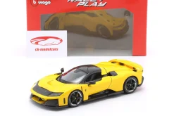 Ferrari F80 Baujahr 2024 gelb 1:24 Bburago