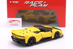 Ferrari F80 Baujahr 2024 gelb 1:18 Bburago