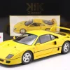 Ferrari F40 Baujahr 1987 gelb 1:12 KK-Scale