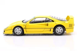 Ferrari F40 Baujahr 1987 gelb 1:12 KK-Scale