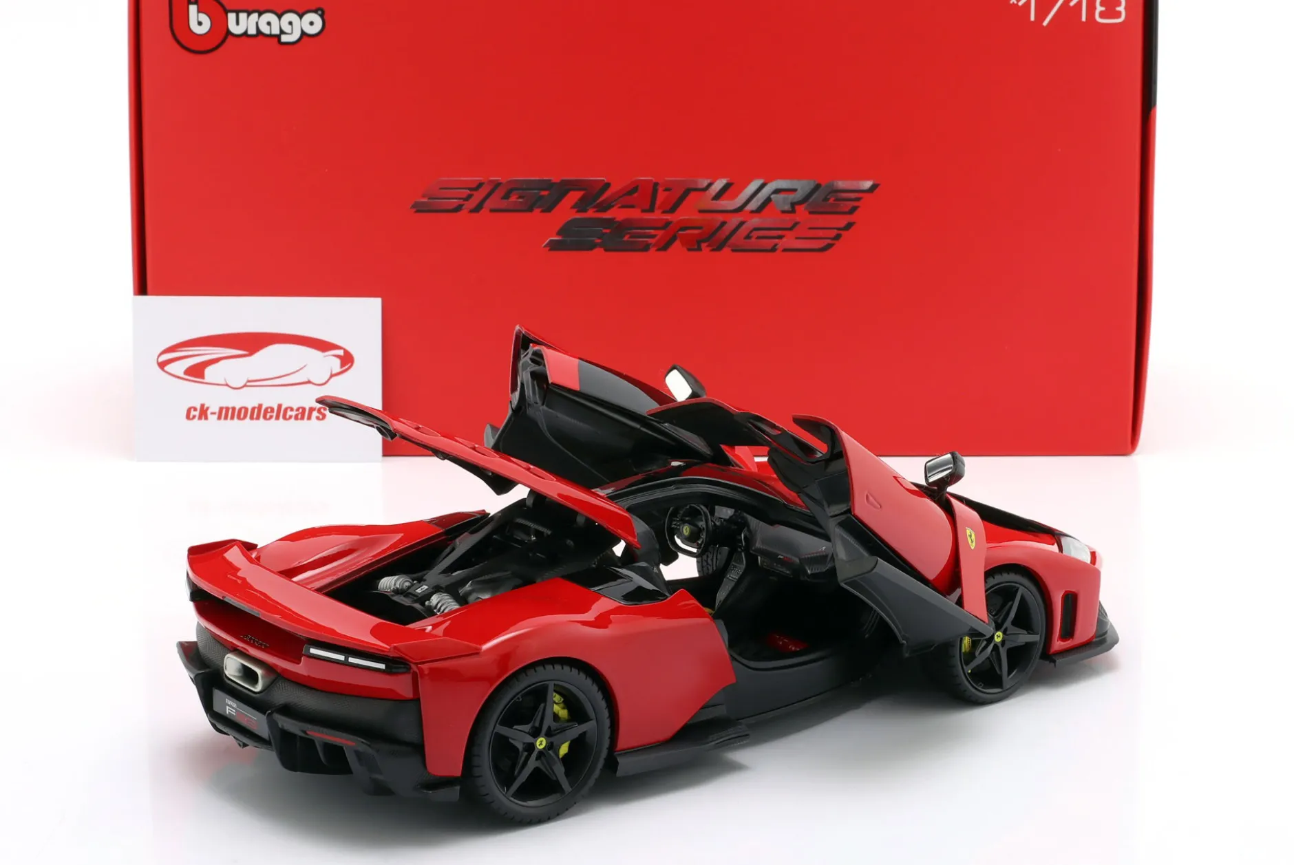 Ferrari F80 Baujahr 2025 rot 1:18 Bburago Signature