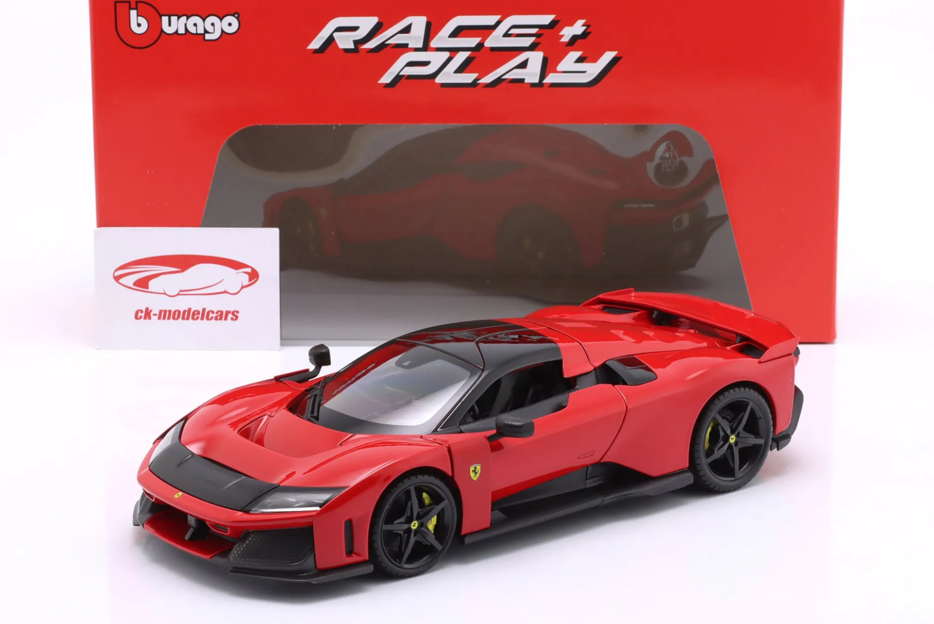 Ferrari F80 Baujahr 2024 rot 1:18 Bburago