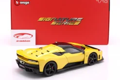 Ferrari F80 Baujahr 2024 tristrato gelb 1:18 Bburago Signature