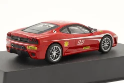 Ferrari F430 Challenge #14 Baujahr 2006 mit Vitrine rot / weiß 1:43 Altaya