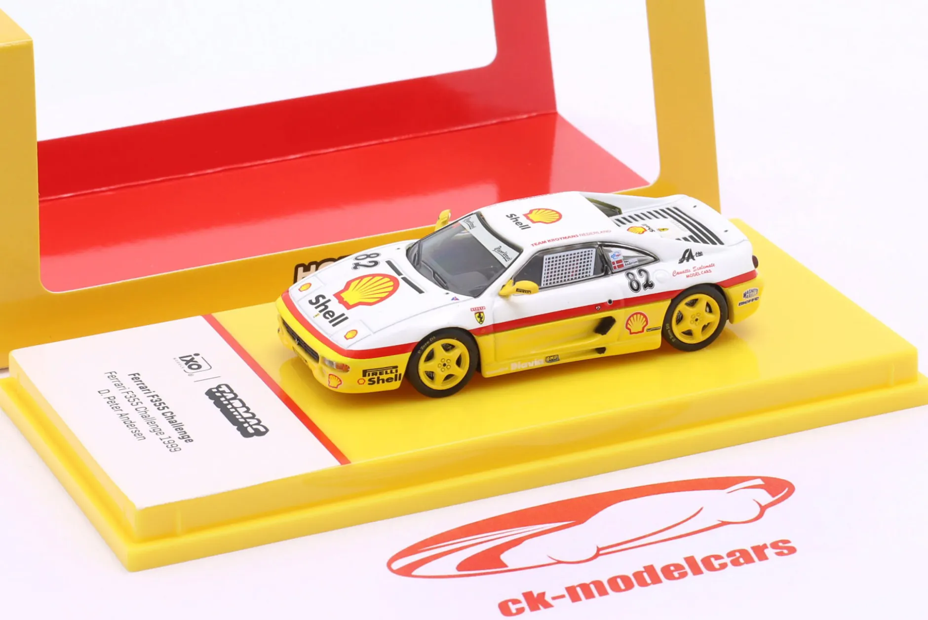 Ferrari F355 Challenge #82 F355 Challenge 1999 D. Andersen 1:64 Tarmac Works