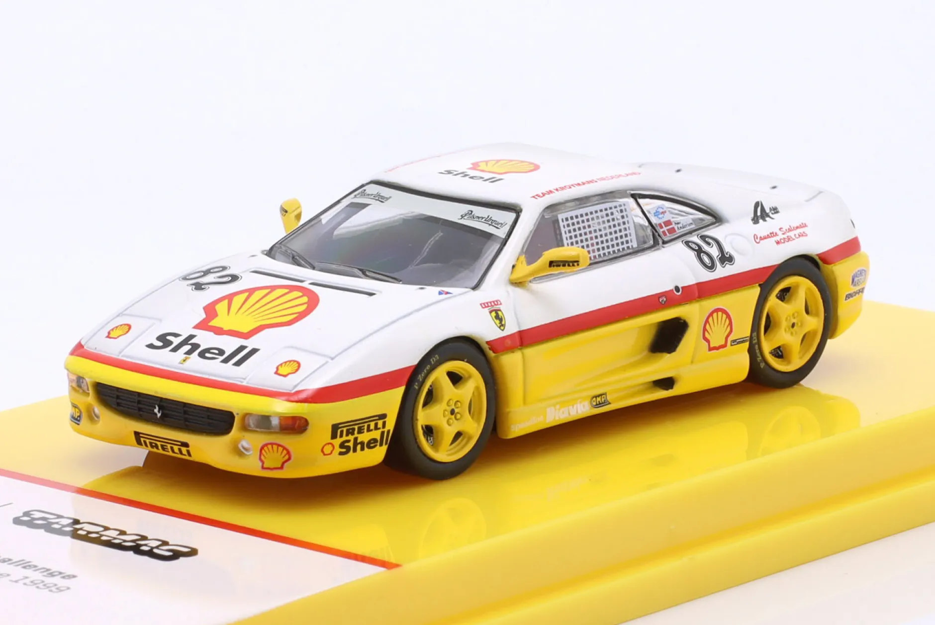 Ferrari F355 Challenge #82 F355 Challenge 1999 D. Andersen 1:64 Tarmac Works