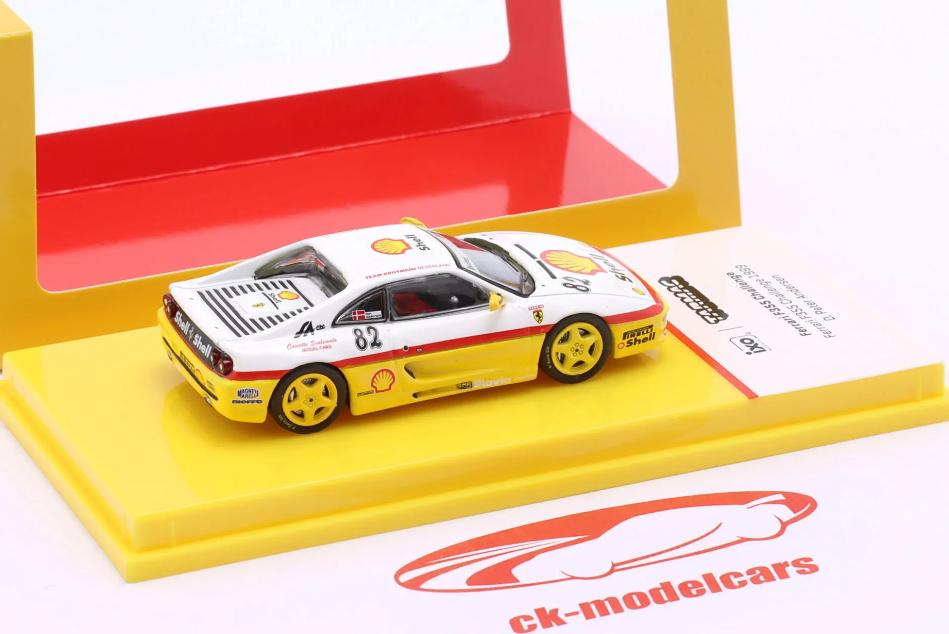 Ferrari F355 Challenge #82 F355 Challenge 1999 D. Andersen 1:64 Tarmac Works
