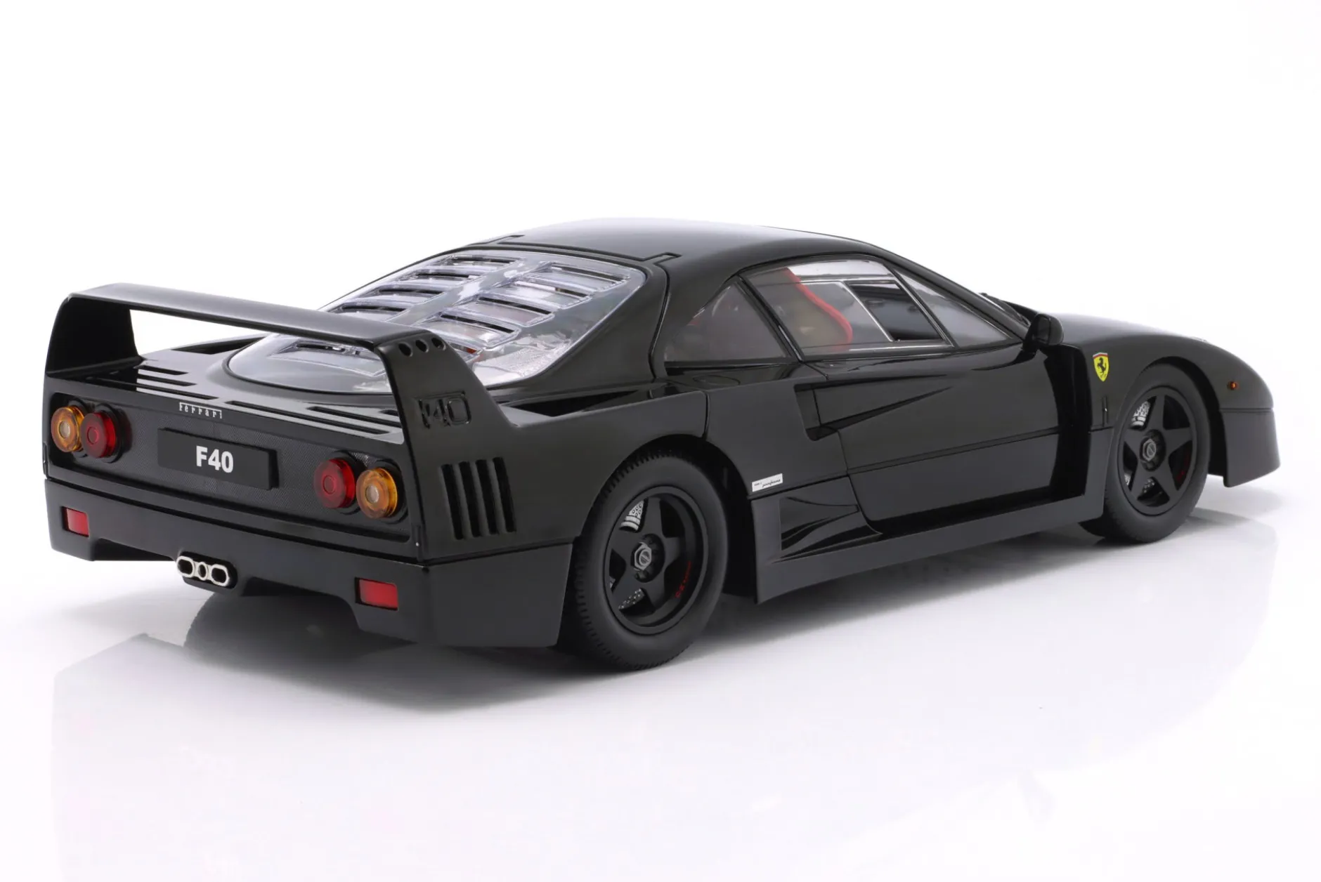Ferrari F40 Lightweight Baujahr 1990 schwarz 1:12 KK-Scale