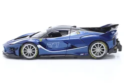 Ferrari FXX-K Evo 2017 Peter Mann #27 Tour de France blau 1:18 Bburago