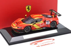 Ferrari 296 GT3 Baujahr 2022 rot 1:43 Bburago