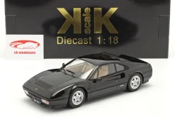 Ferrari 328 GTB Baujahr 1985 schwarz 1:18 KK-Scale