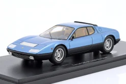 Ferrari 365 GT/4 BB Baujahr 1973-1976 blau metallic 1:43 AutoCult