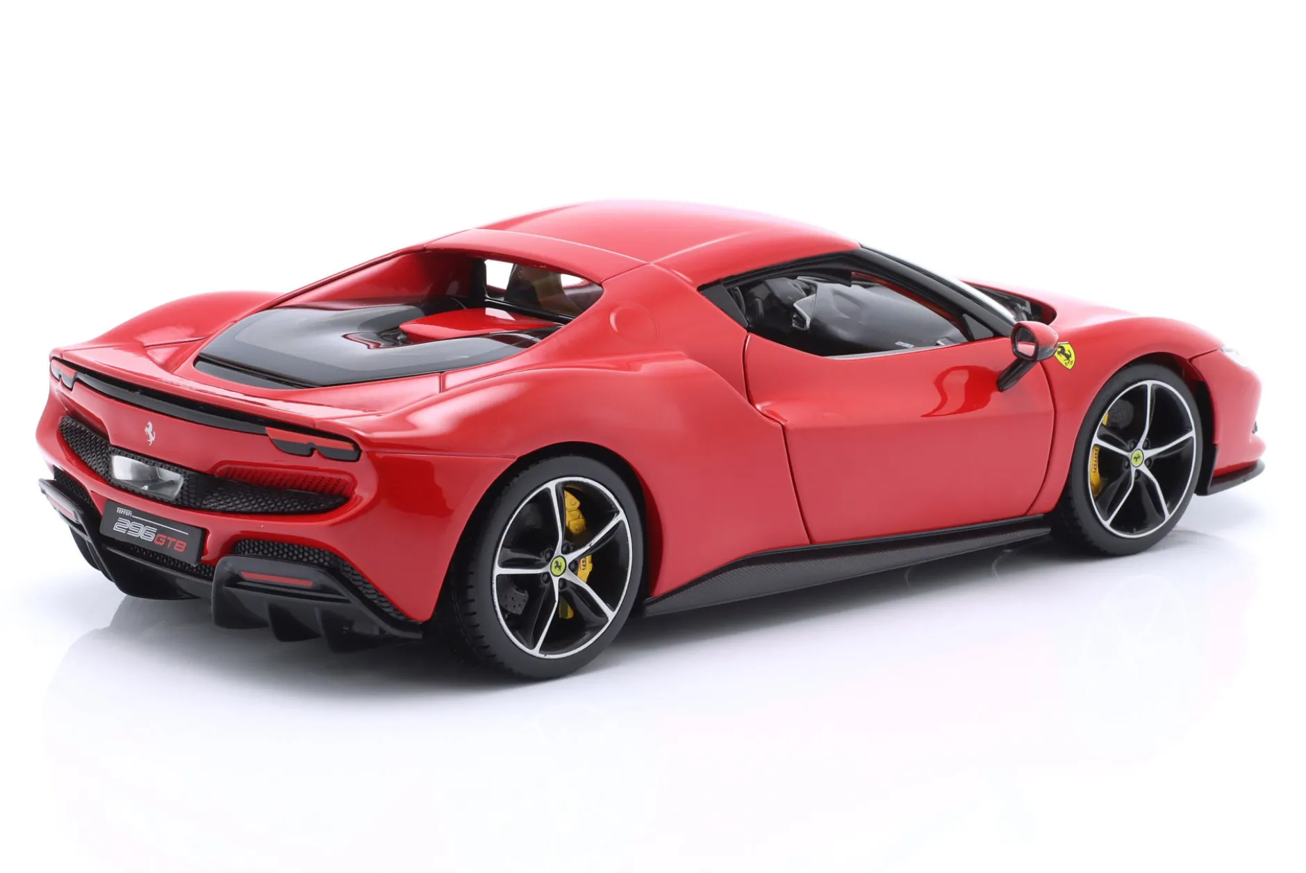 Ferrari 296 GTB Hybrid 830PS V6 Baujahr 2021 rot 1:18 Bburago
