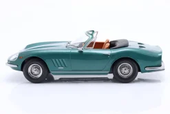 Ferrari 275 GTB/4 NART Spyder mit Speichenfelgen 1967 grün metallic 1:18 KK-Scale