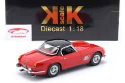 Ferrari 250 GT California Spyder Baujahr 1960 rot / schwarz 1:18 KK-Scale