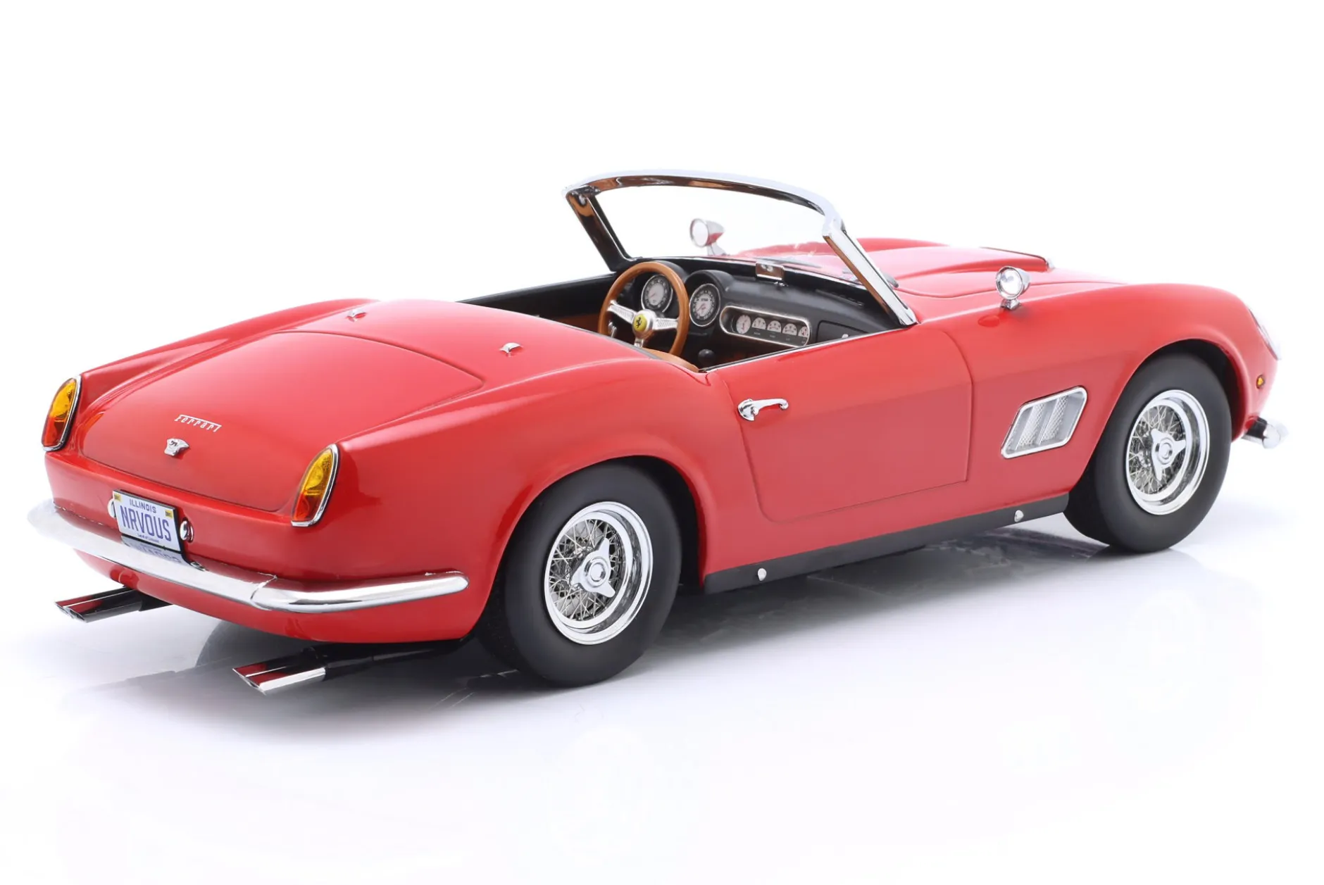 Ferrari 250 GT California Spyder US-Version 1960 rot 1:18 KK-Scale